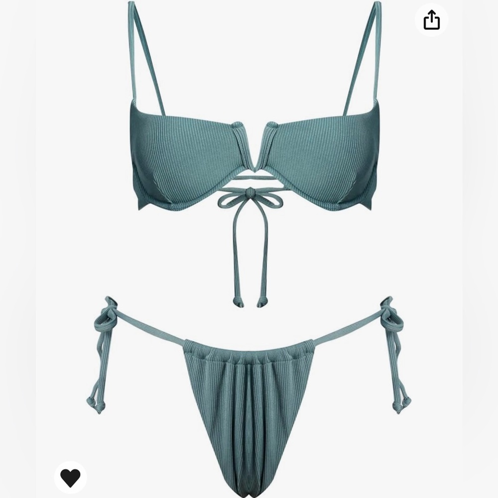 Turquoise Bikini Swimsuit